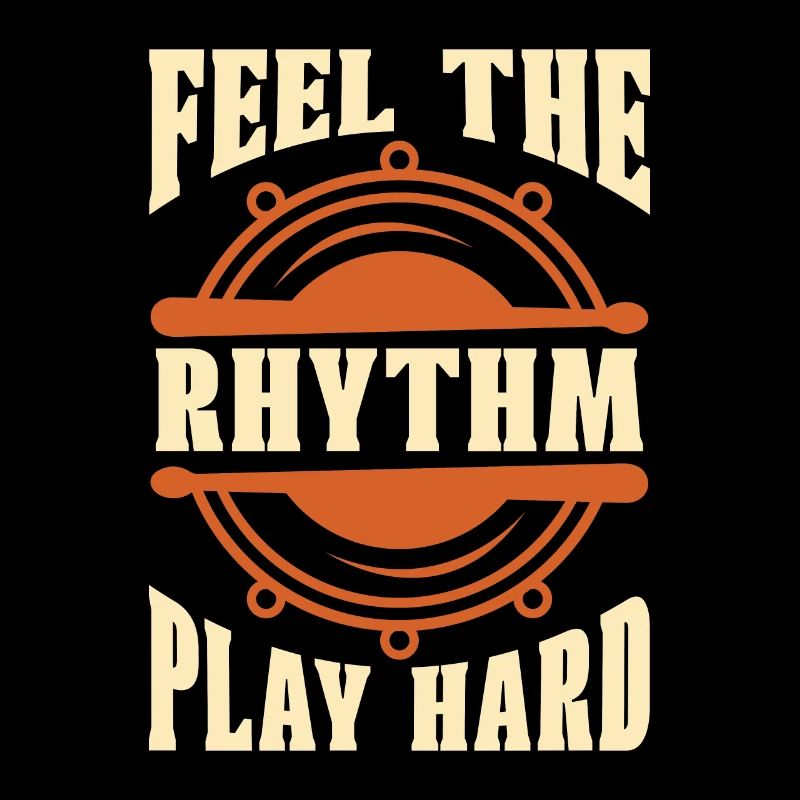 Snare Drum Feel The Rhythm Marching Band Drummer