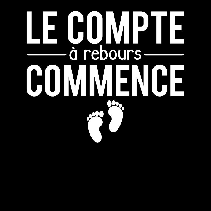 Le compte à rebours commence annonce naissance