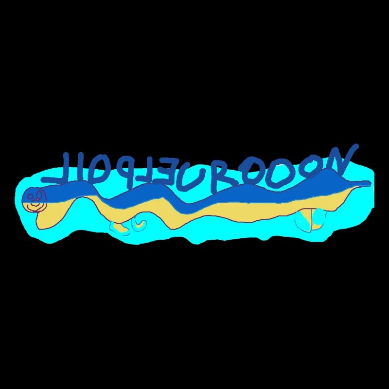 Kinderzeichnung Dinosaurier Liopleurodon