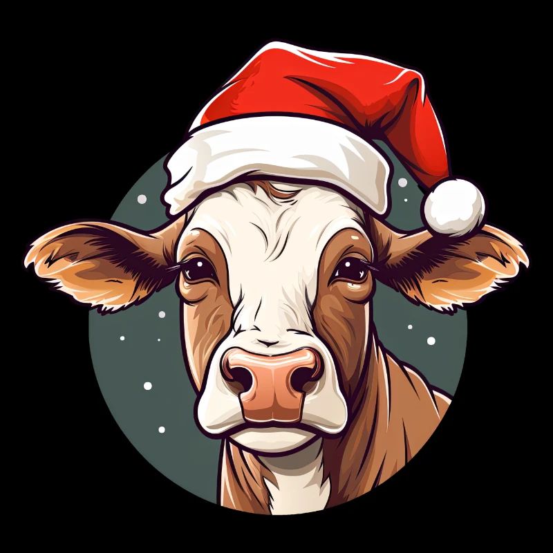 Kuh Weihnachten