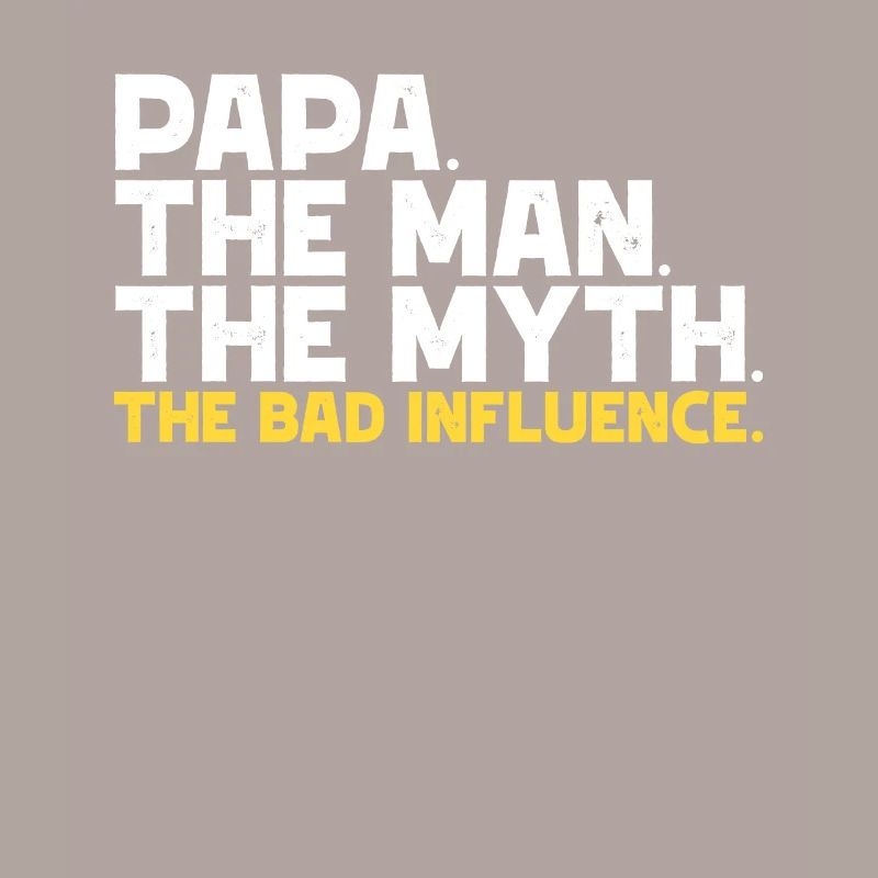 Papa der Mann der Mythos der schlechte Einfluss