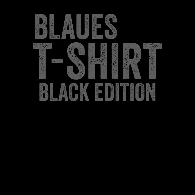 Blue TShirt Black Edition