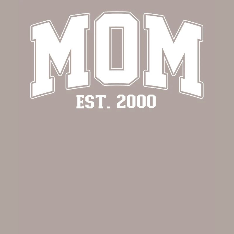 Mama 2000 MOM EST. 2000 Mutter Muttertag Geburt