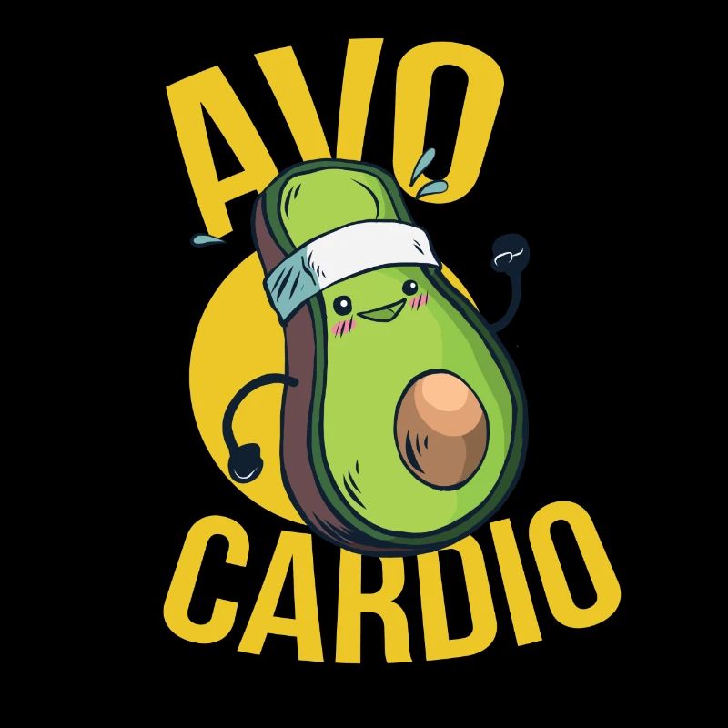 Avo Cardio Exercise Guac Pun