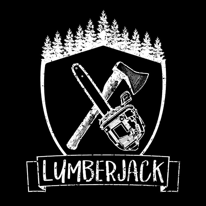 Lumberjack Lumberjack Forest Chainsaw
