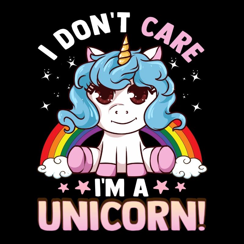 Es ist mir egal, dass ich ein Einhorn bin