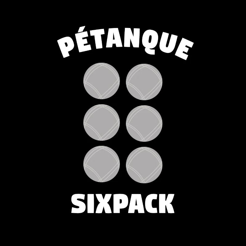 Pack de six pétanque