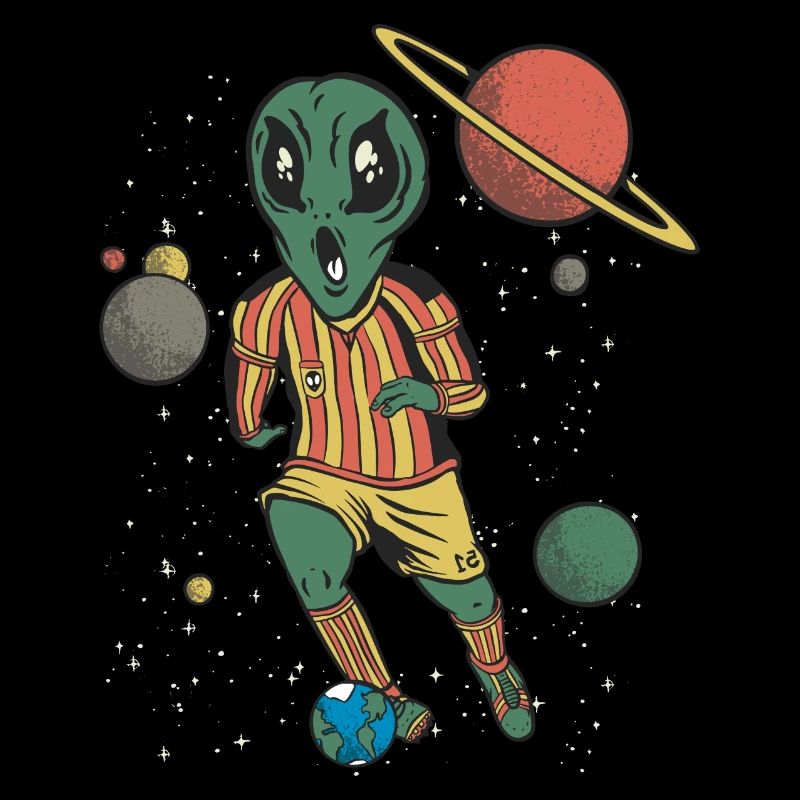 Alien Football Spatial Saturne Spaceshuttle