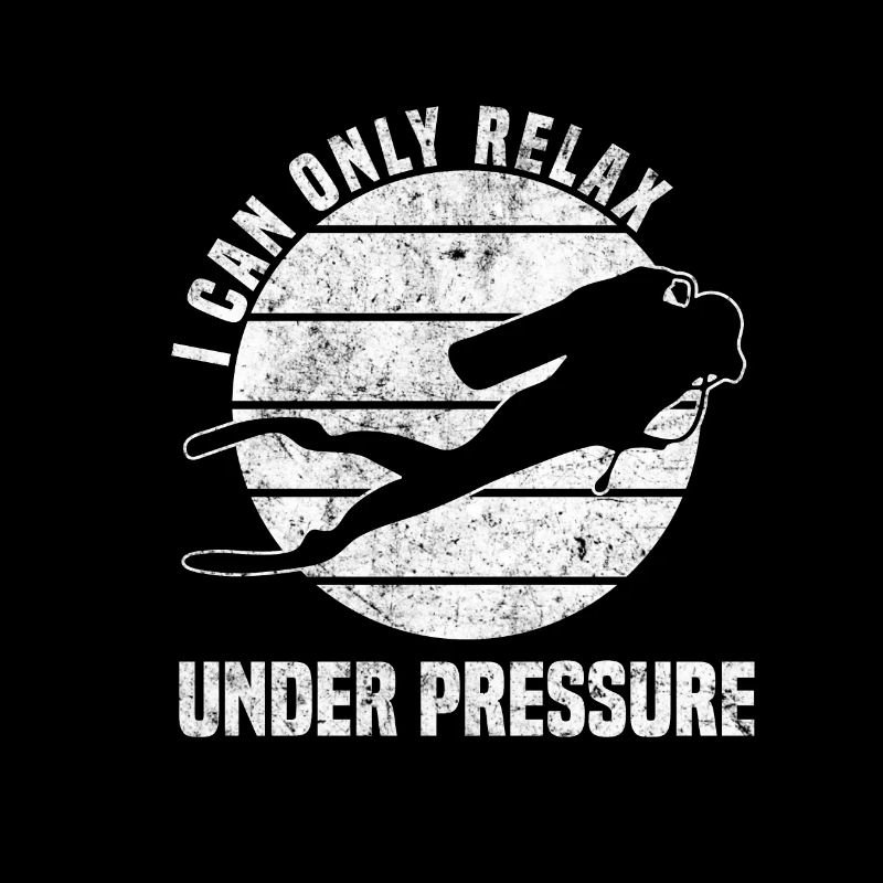 I can only relax under pressure - Tauchen - Diving