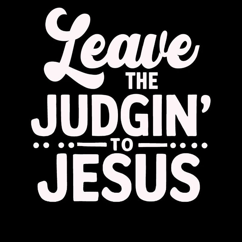 Überlassen Sie das Urteil Jesus