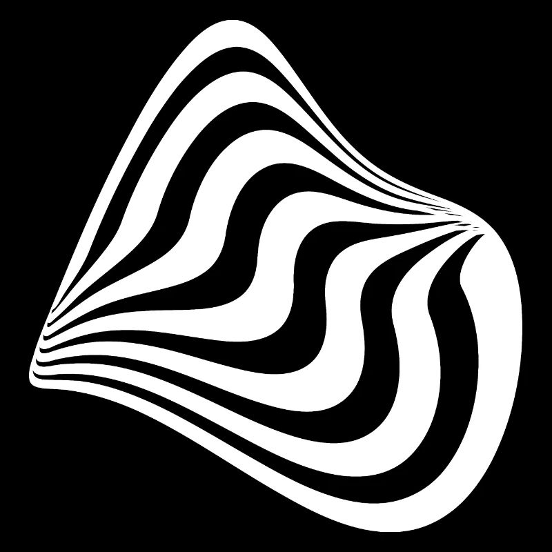 Plasma Geometric Lines Design