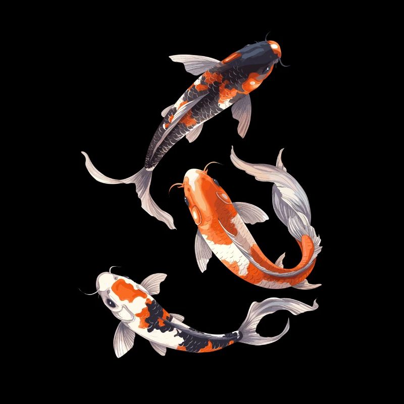 Koi Carp T-shirt le plus vendu