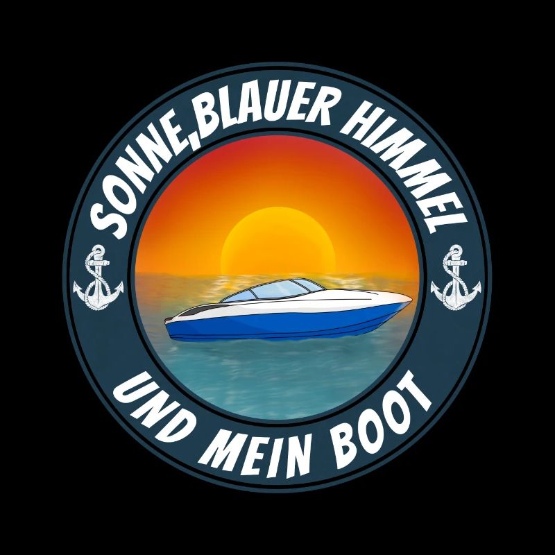 Sonne blauer Himmel und mein Boot