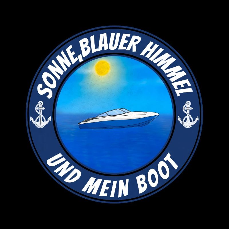 Sonne blauer Himmel und mein Boot