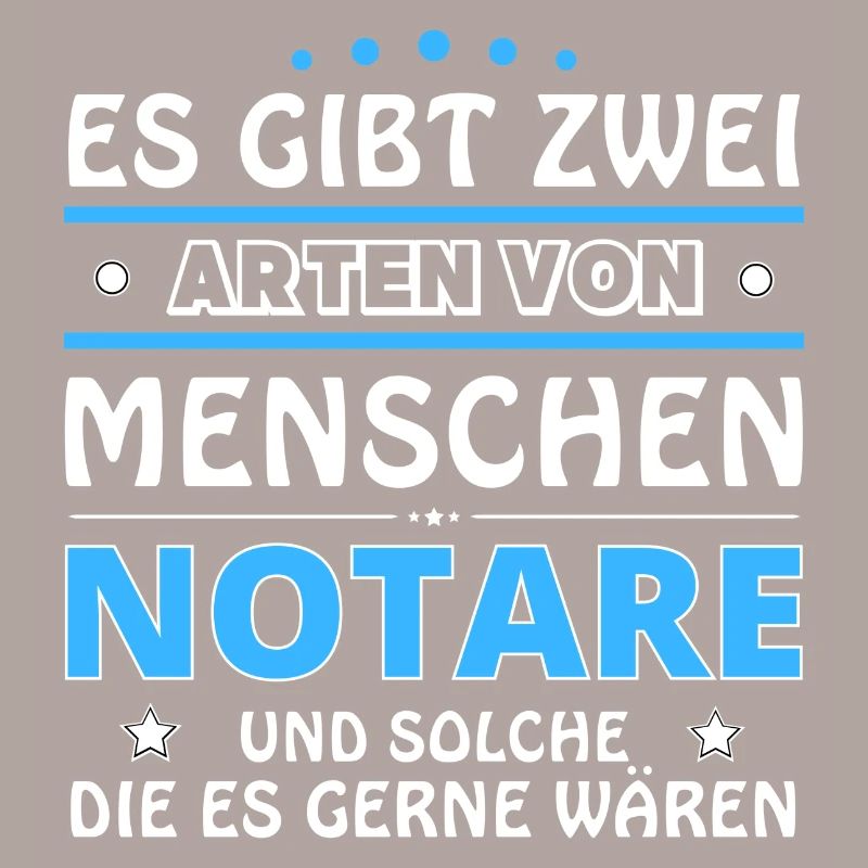 Notare Geschenk - zwei Arten von... Design