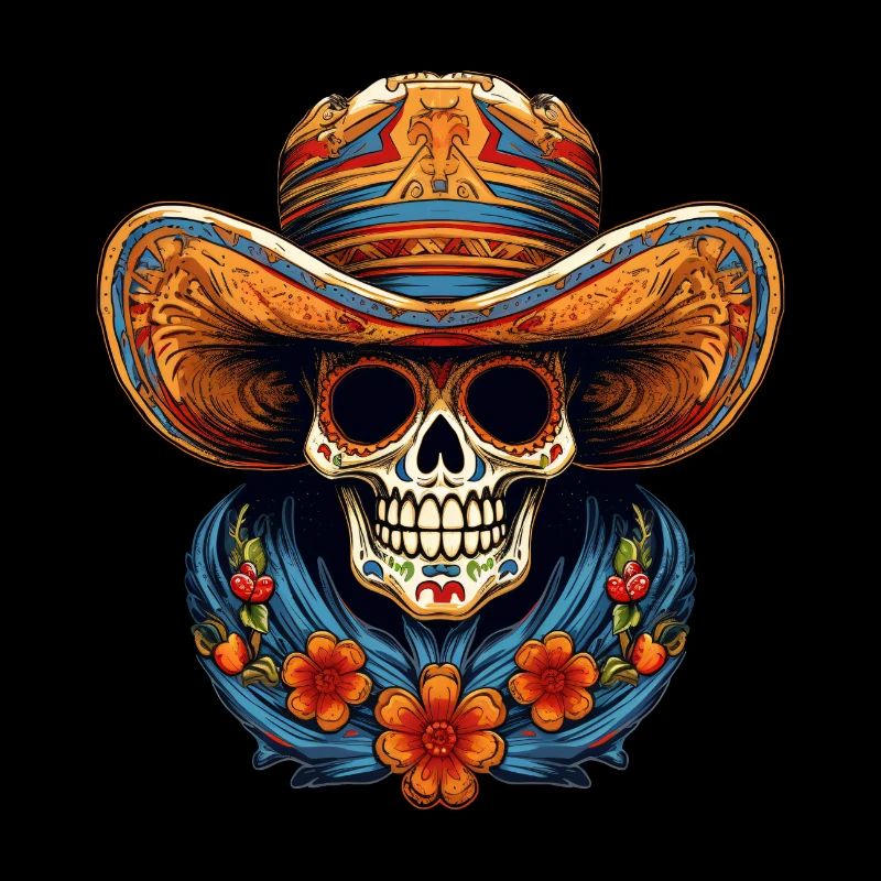 Cinco de Mayo Skull