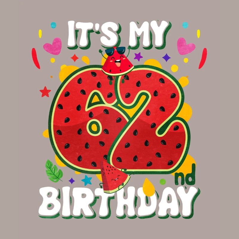 62e anniversaire Pastèque