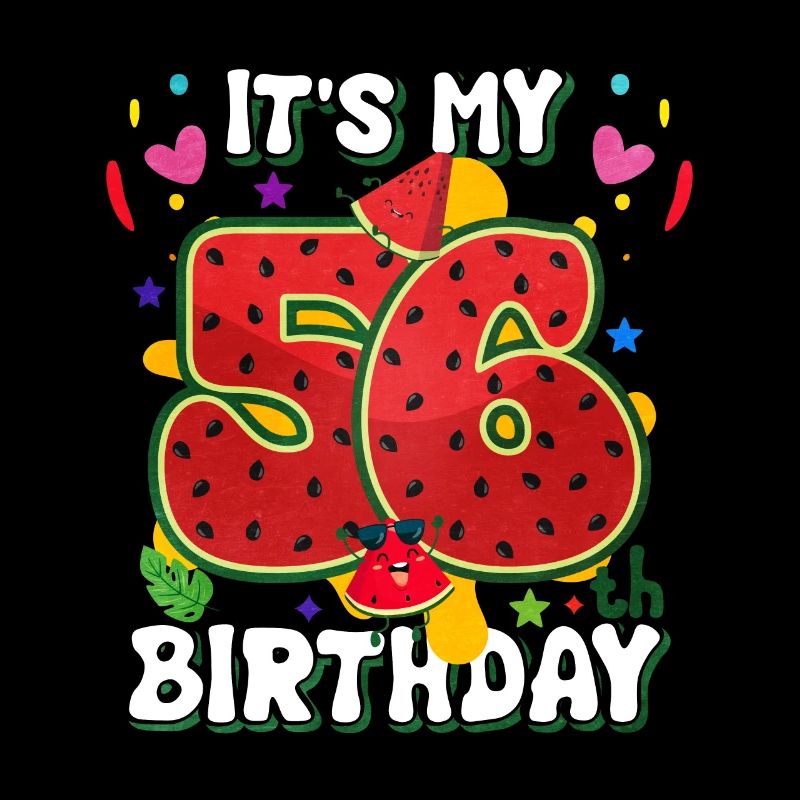 56e anniversaire de la pastèque
