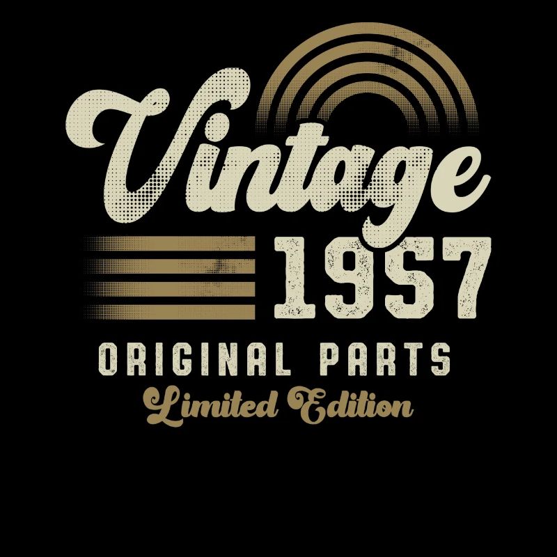 Millésime 1957 Anniversaire Rétro