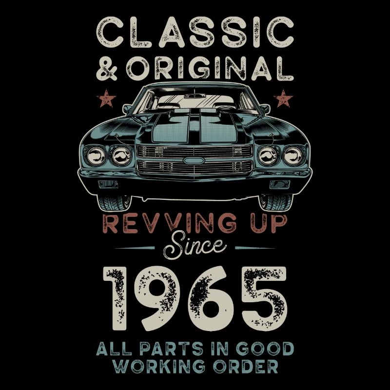 Geboren 1965 Geburtstag Oldtimer