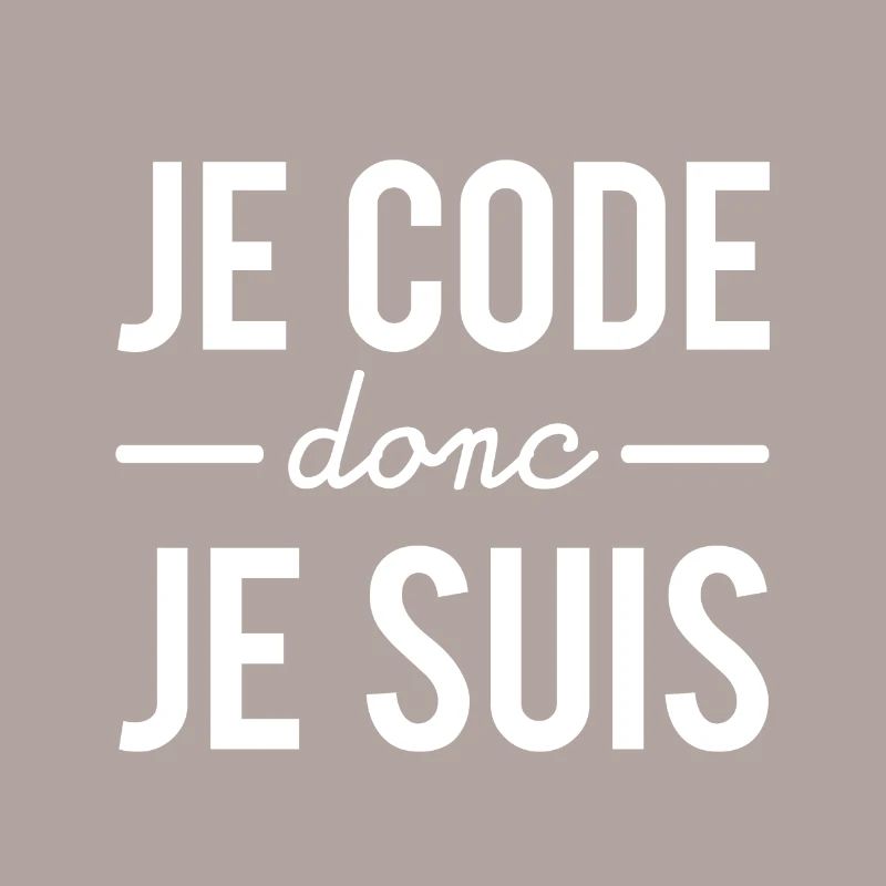 Je code donc je suis humour codeur