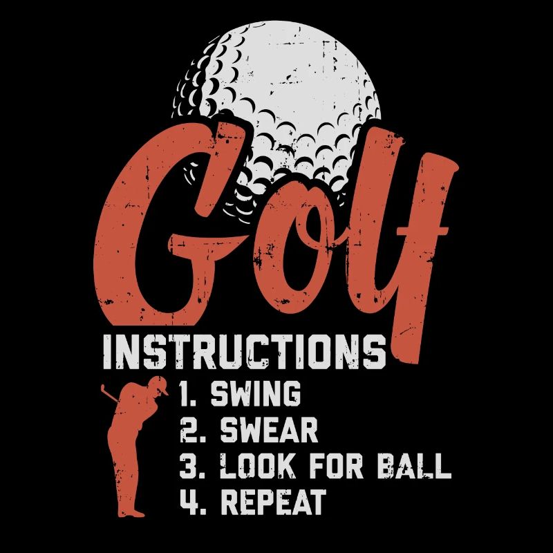 Golf Lustig Golfspieler Golfen Geschenk Golfer