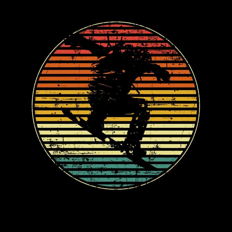 Snowboard vintage Snowboarder