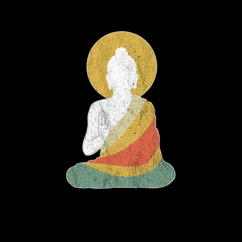 Funny buddha buddhism meditation peace dharma zen