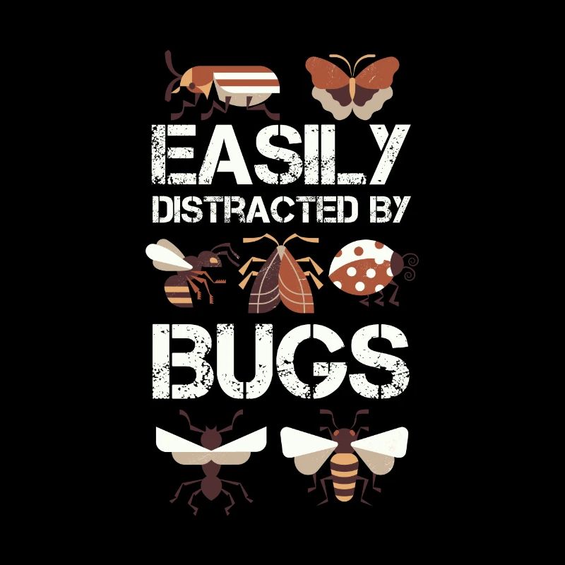 Simplement distrait par les insectes, entomologie