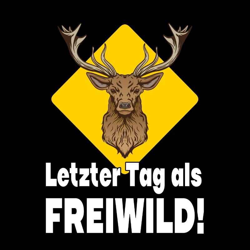 Junggesellenabschied Hirsch Schild