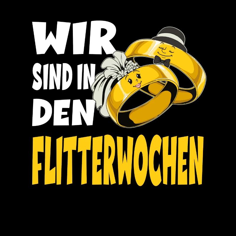 Wir sind in den Flitterwochen