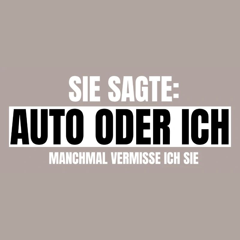 Auto oder Ich