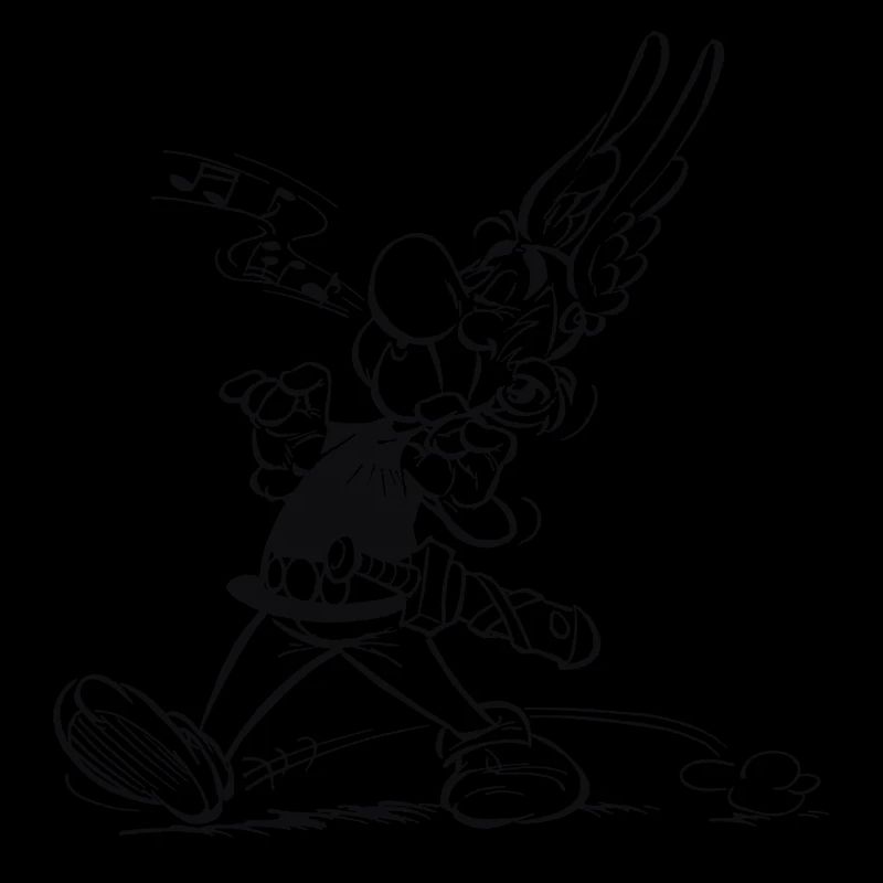Asterix & Obelix - Asterix is singing