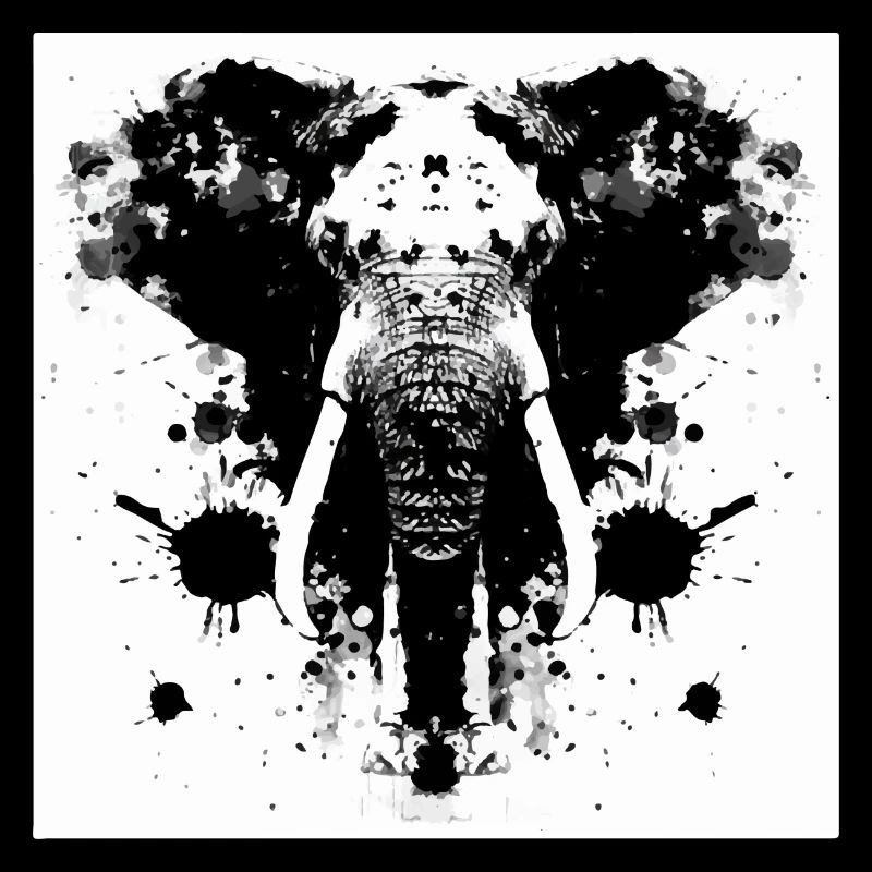 Rorschach Elephant