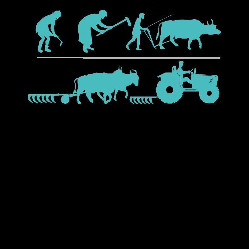 Farm Farmer Rancher Drive Evolution Of Tractor