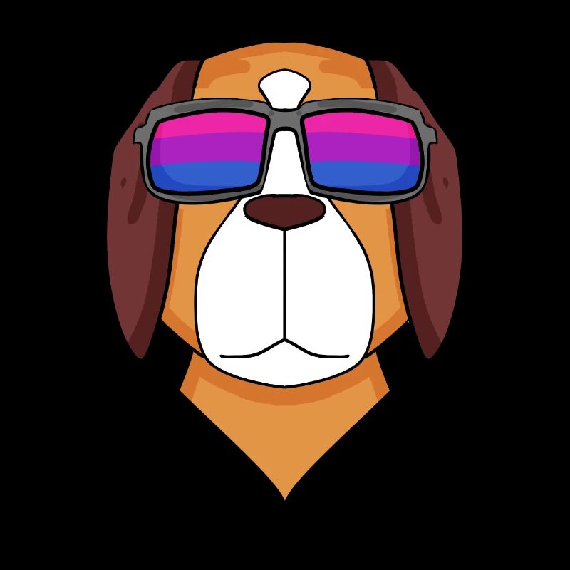 Bisexual Saint Bernard Dog Gift