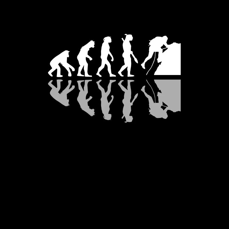 Climbing Human Evolution Rock Climbers Humor Climb