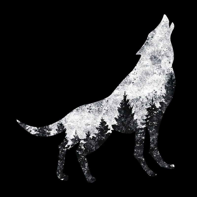 Wolf Wildnis Schutz der Wildtiere