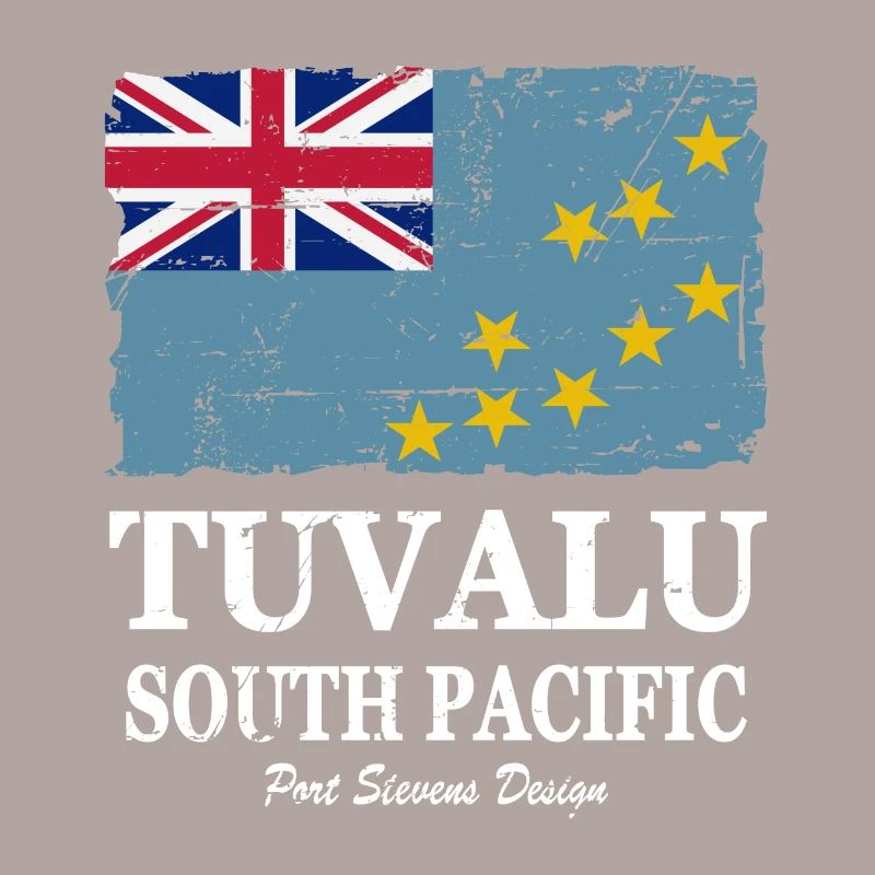 Drapeau de Tuvalu - Drapeau de Tuvalu - look shabby