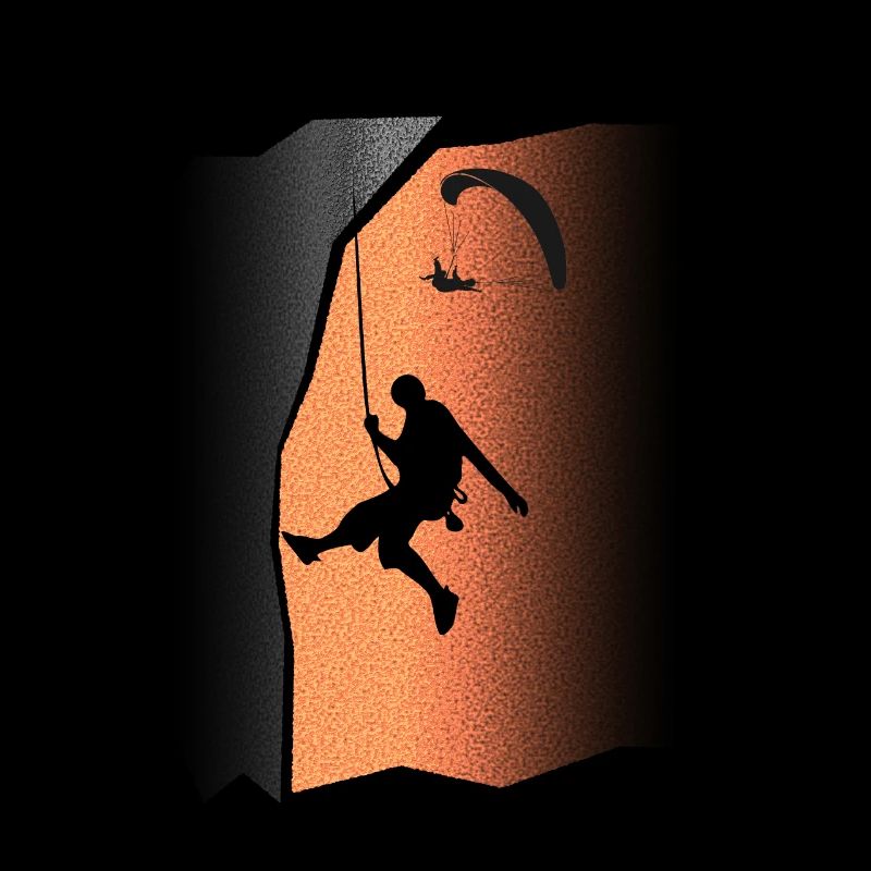 Geschenke Klettern Paragliding Rock climbing klettern
