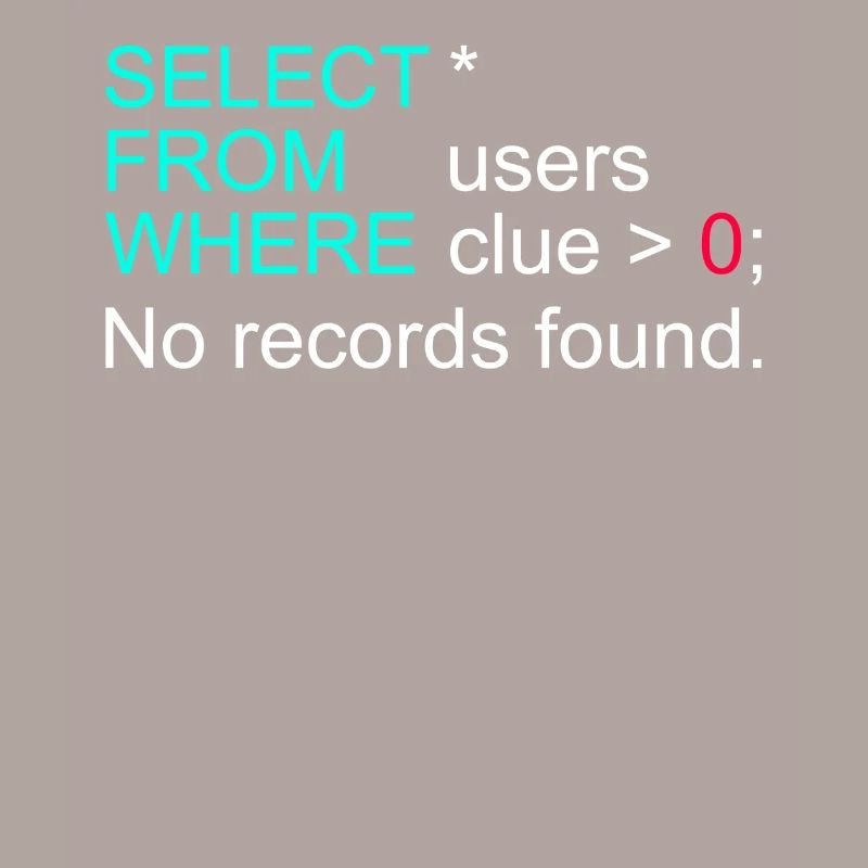 Données de base de données SQL Programmer Administration