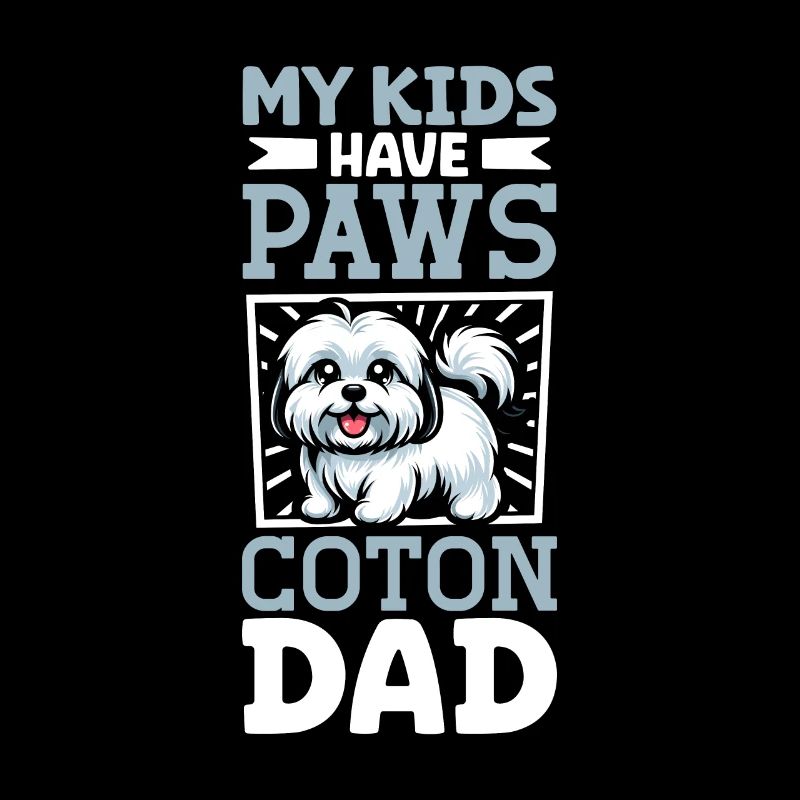 Coton de Tulear Papa