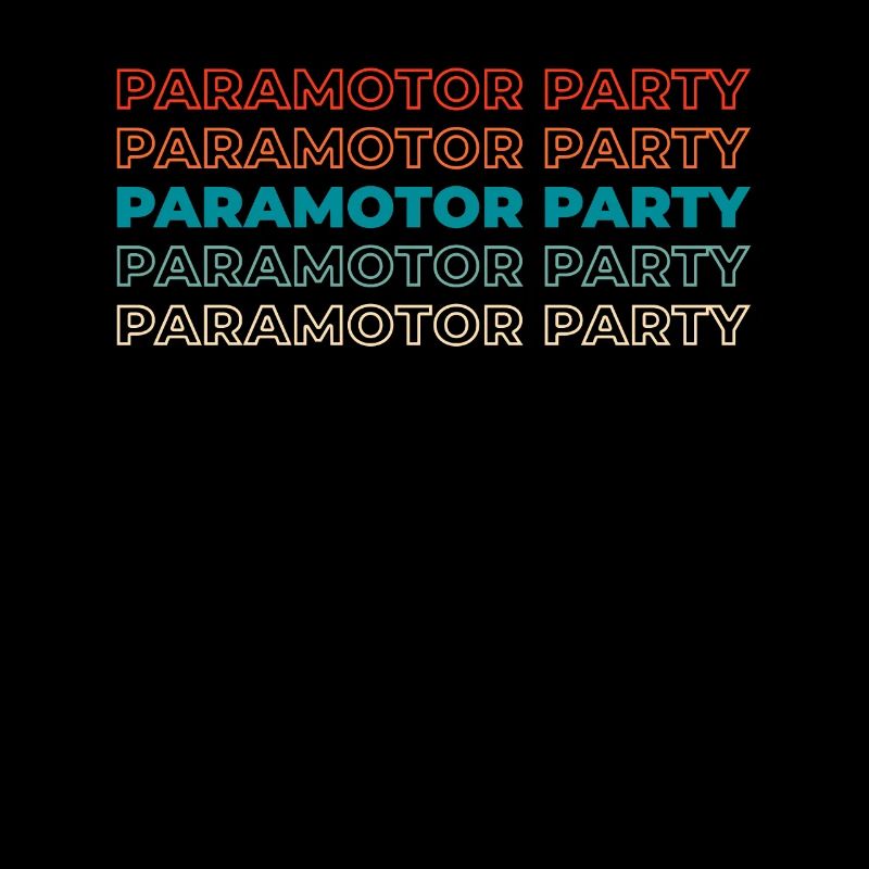 Paramotor paragliding