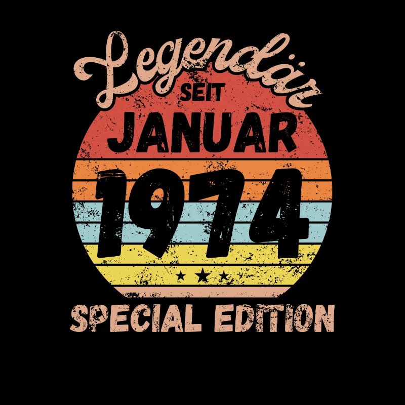 Januar 1974 - Geburtstag im Januar