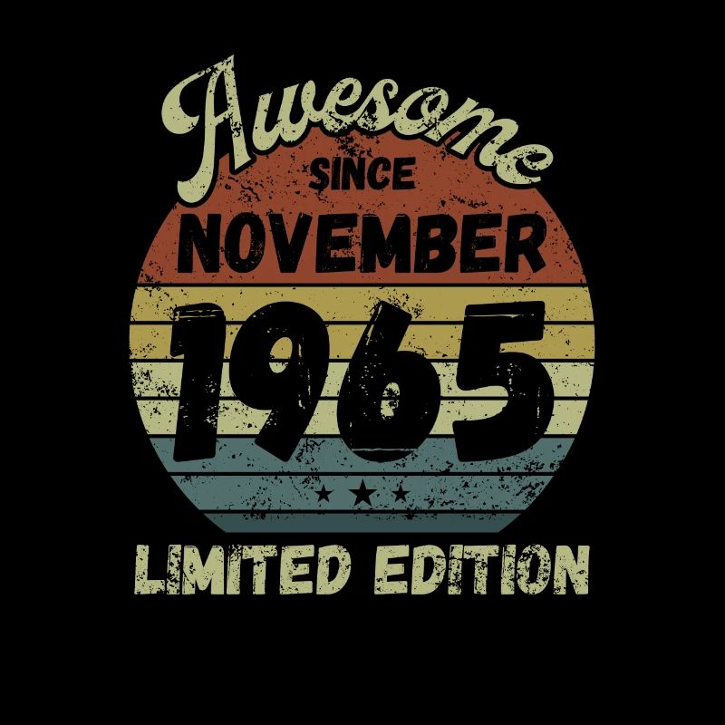Awesome since November 1965 - Geburtstag