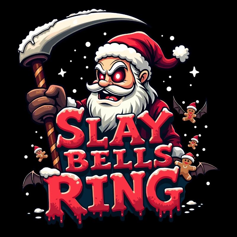 L’anneau de Slay Bell : le Père Noël effrayant