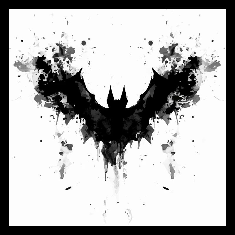 Rorschach-Fledermaus