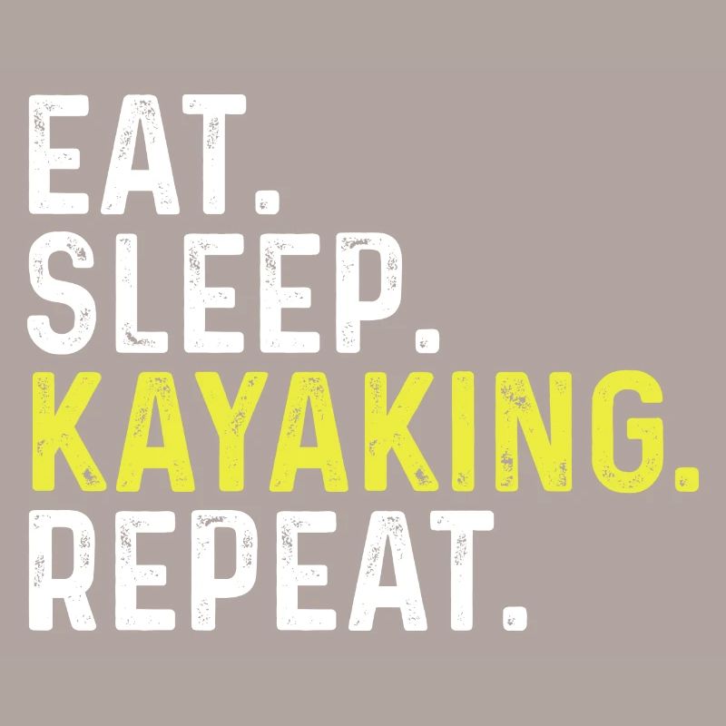Manger dormir Kayak Répéter
