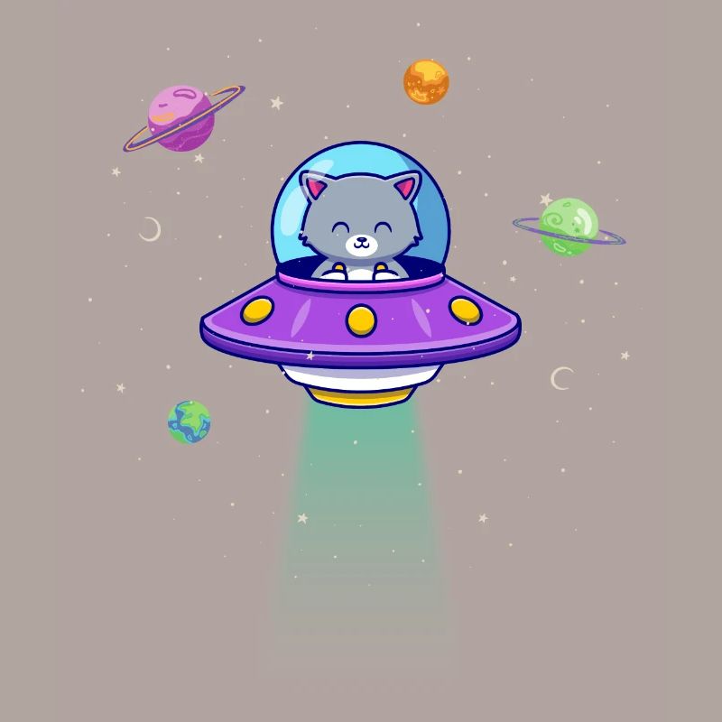 Chat dans l’espace