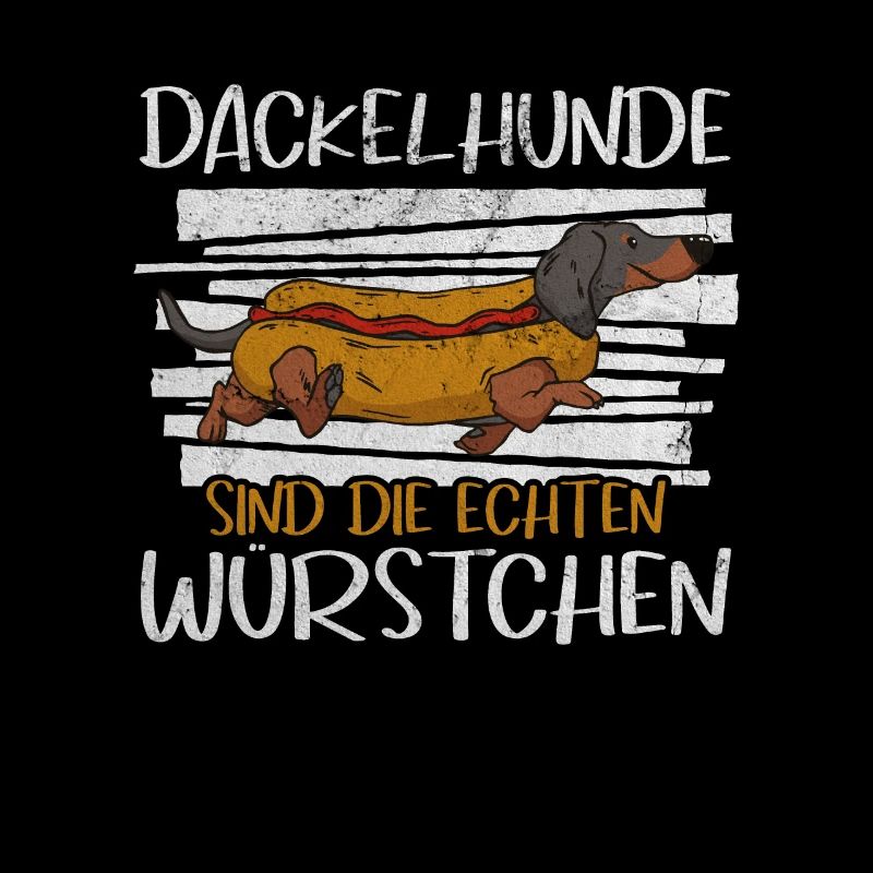 Dackelhunde Sind Die Echten Würstchen Dackel Wurst